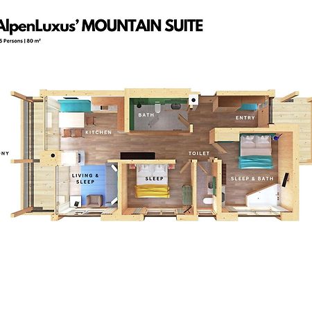 Sportlodge' Mountain Suite - Natural Pool, Whirlpool & Sauna By Alpenluxus Appartements Kleinboden Luaran gambar